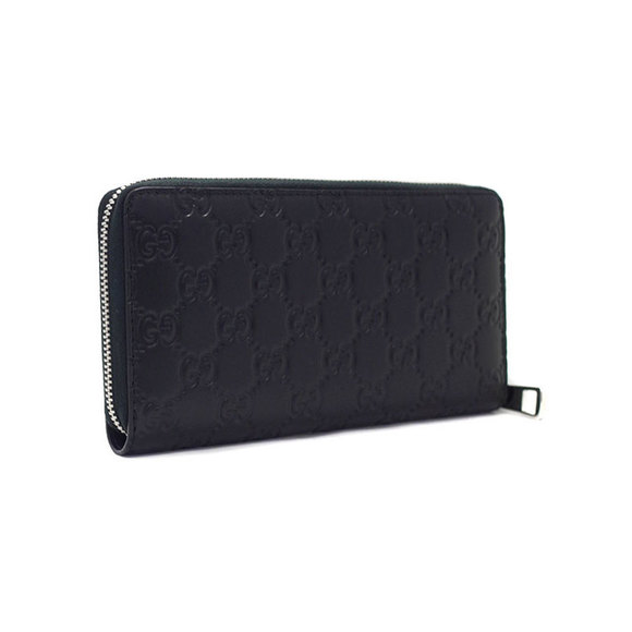 Gucci Black Wallet Long Signature - Picture 1 of 5